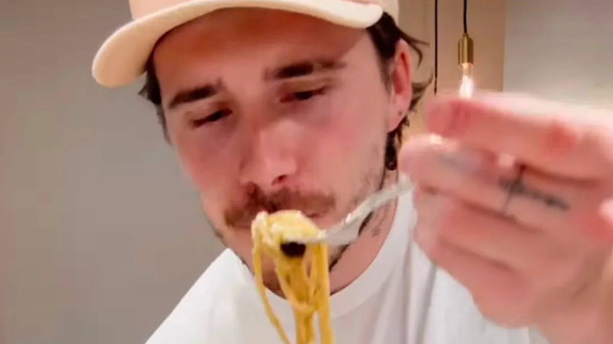 Brooklyn Beckham criticised by chef Aldo Zilli over burnt carbonara