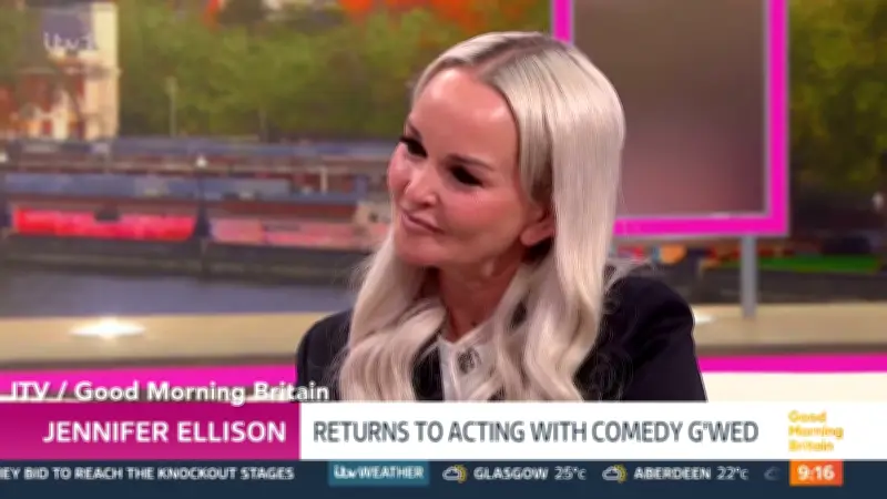 Brookside Star Jennifer Ellison Returns to TV in New ITV Comedy G'wed