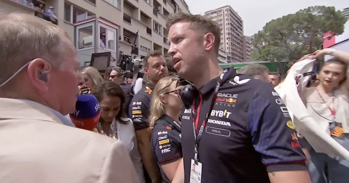 Martin Brundle's Monaco Grid Walk Hit by Red Bull Engineer's Profanity