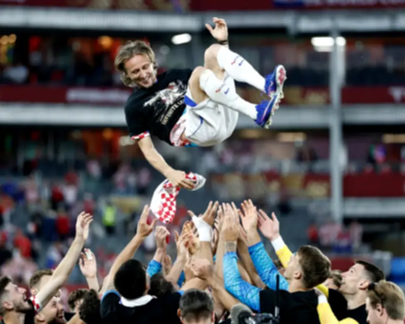 Budimir Goal on Modric 200th Cap Keeps Croatia World Cup Hopes Alive
