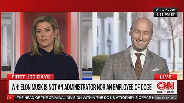Stephen Miller Clashes with CNN Host Over DOGE Cuts