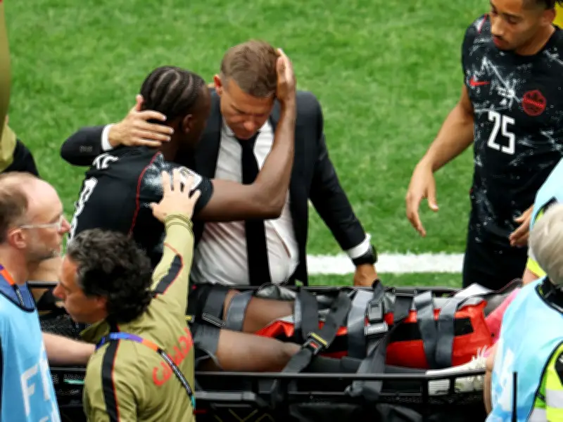 Canada's Ismael Kone Stretchered Off with Broken Leg at World Cup