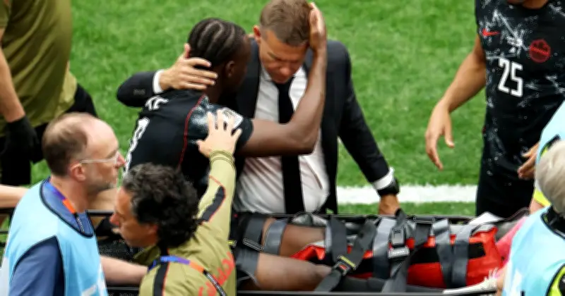 Canada's Ismael Kone Stretchered Off with Suspected Broken Leg at World Cup