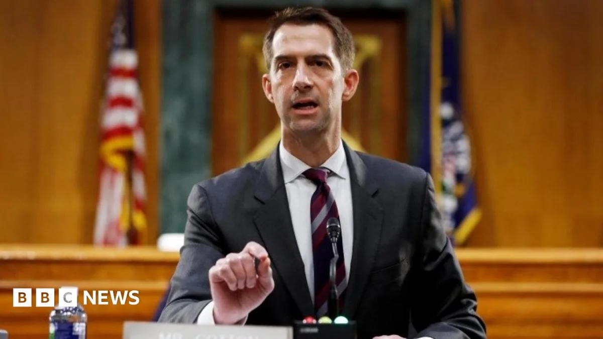 Senator Tom Cotton Sparks Outrage with Slavery Remarks