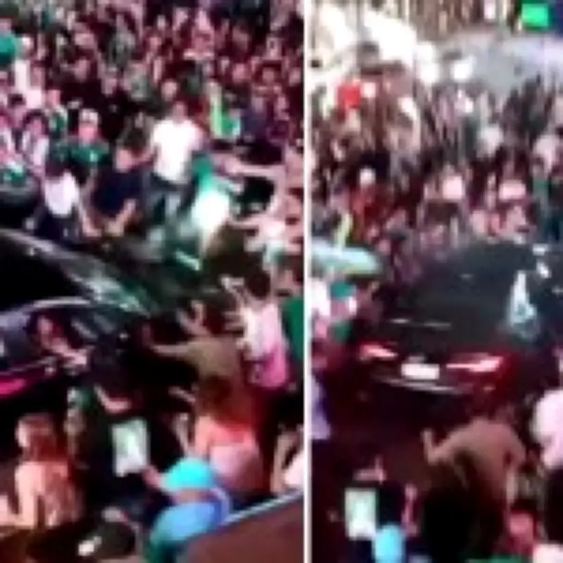 Car Rams World Cup Fans in Mexico, 17 Injured in Cabo San Lucas