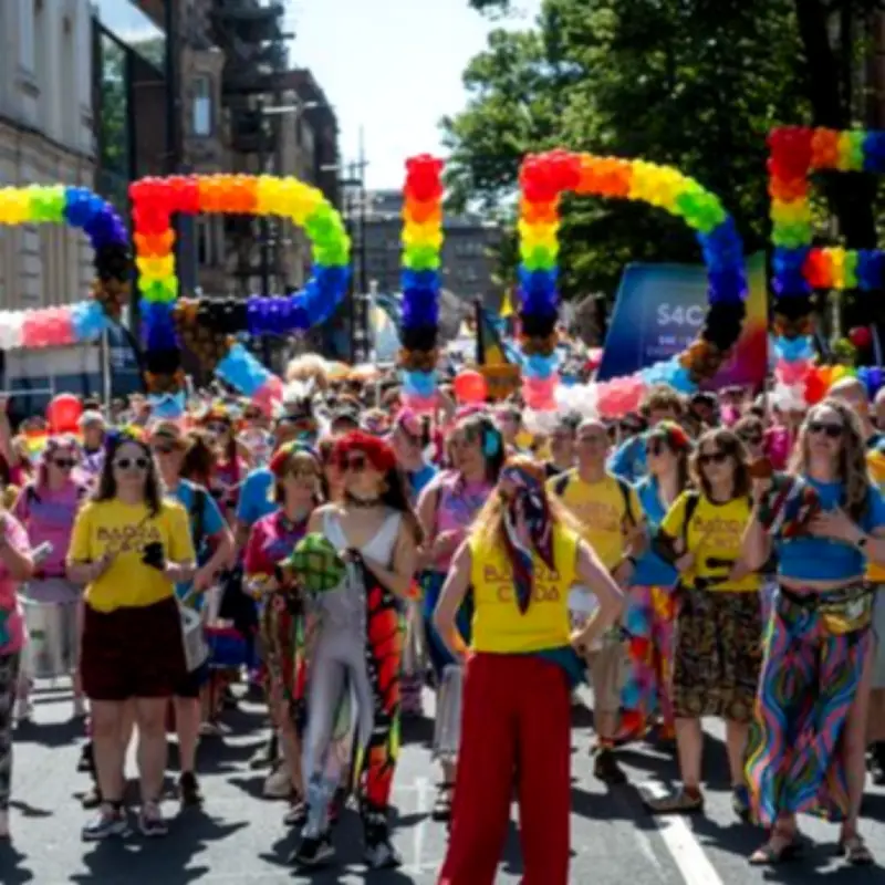 Cardiff Transformed into Rainbow Sea for Pride Cymru 2026 Parade