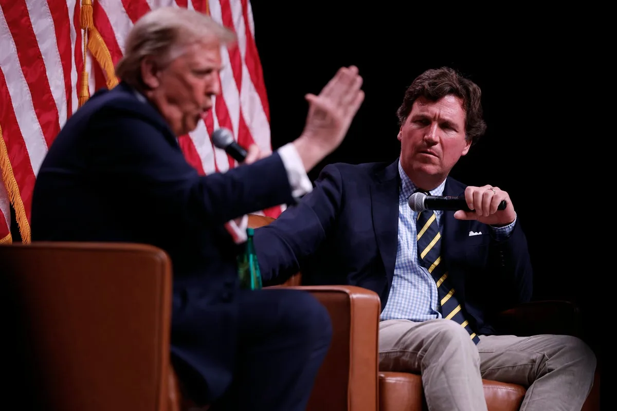 Tucker Carlson Calls Trump a ‘Slave’ in Escalating Feud