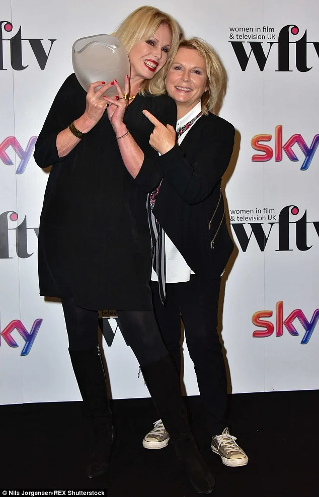 Joanna Lumley Honoured with Lifetime Achievement Award at WFTV Ceremony