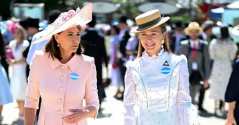Carole Middleton Joins Daughter-in-Law at Royal Ascot Day 2