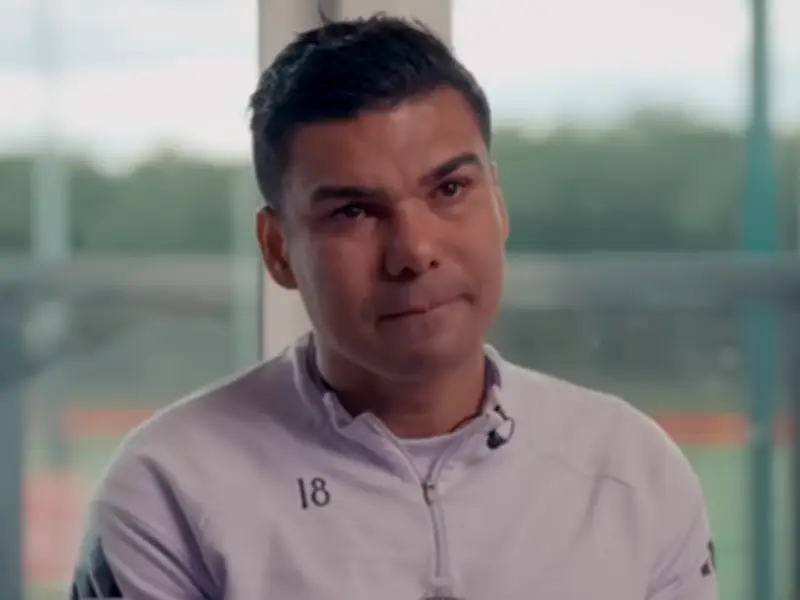 Casemiro Breaks Down in Tears as He Discusses Man United Exit