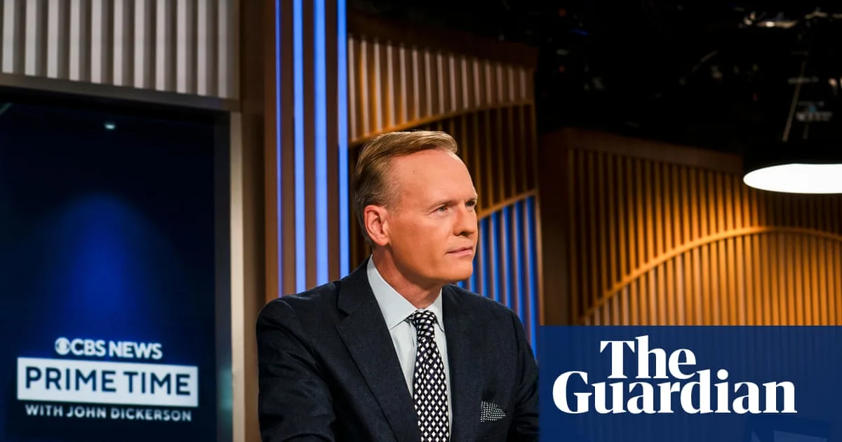 CBS News Anchor John Dickerson Resigns Amid Ownership Concerns