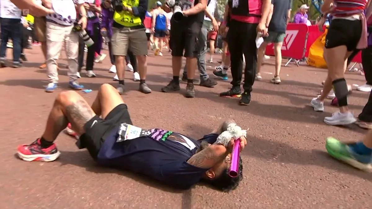 Southport Victims' Fathers Complete London Marathon Amid Emotional Scenes