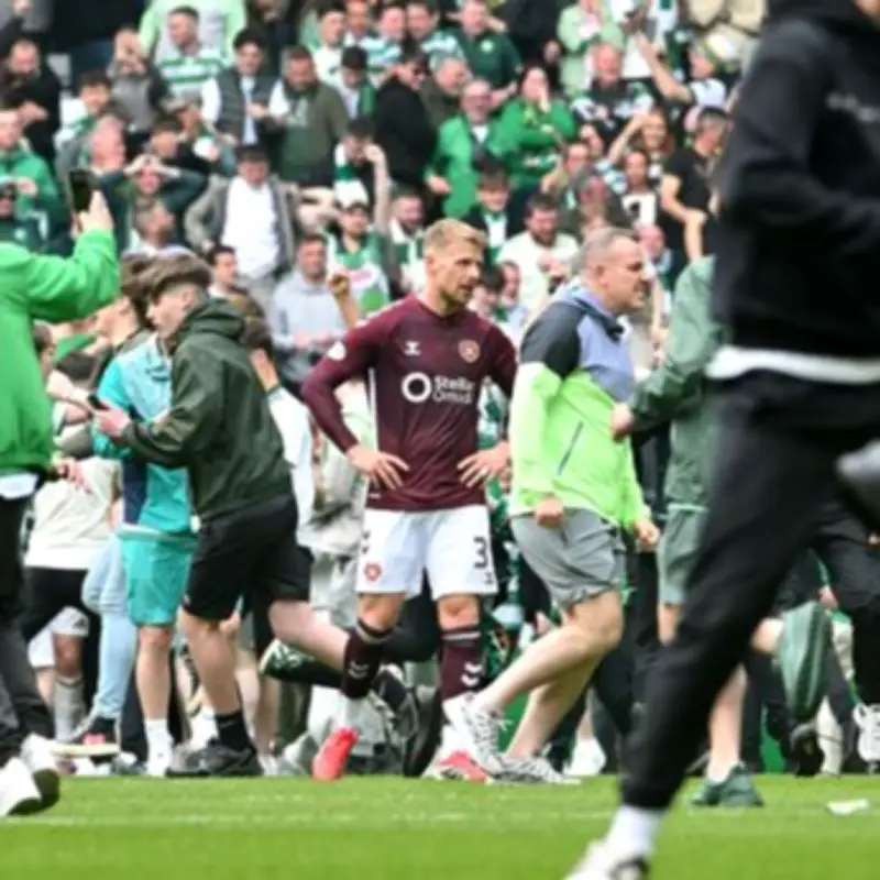 Celtic Fined and Given Suspended Capacity Reduction for Pitch Invasion vs Hearts