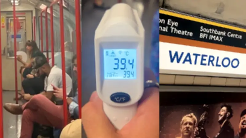 Central line hits 39.4C as London Underground swelters in heatwave