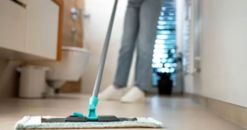 Cheap 93p Shaving Foam Hack for Stain-Free Bathroom Floors