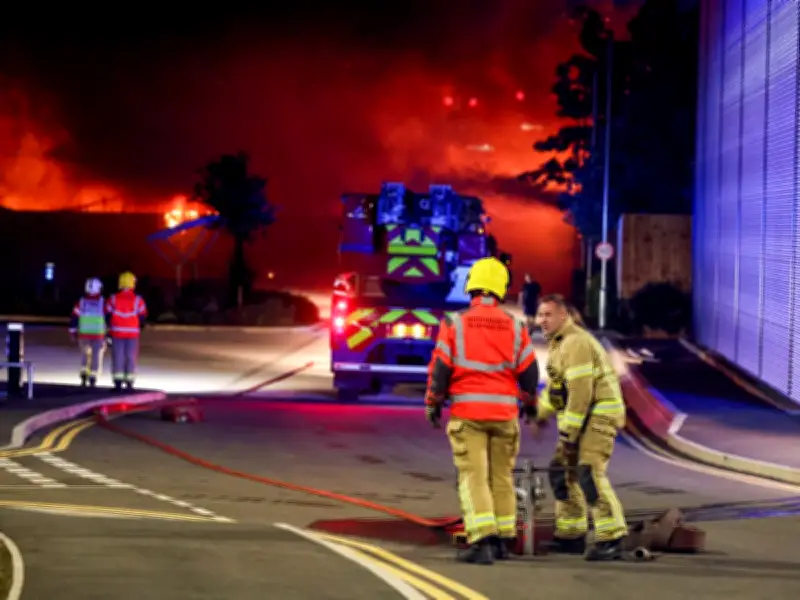 Cheetham Hill Fire: Blaze Engulfs Building in Manchester