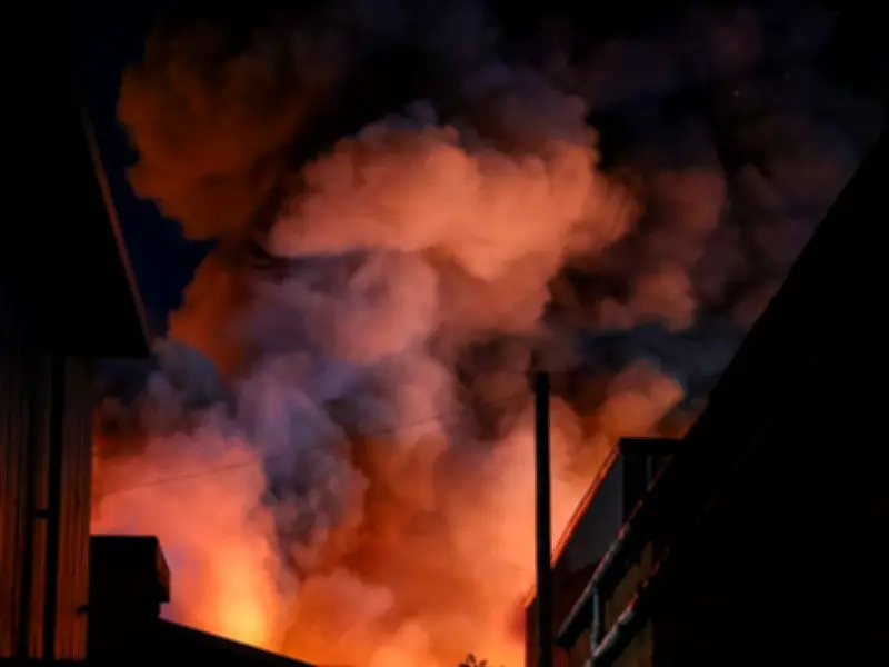 Cheetham Hill Fire: Firefighters Tackle Huge Blaze in Manchester Warehouse