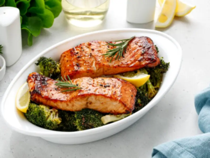 Chef's 25-Minute Harissa Salmon Recipe Adds Spicy Twist