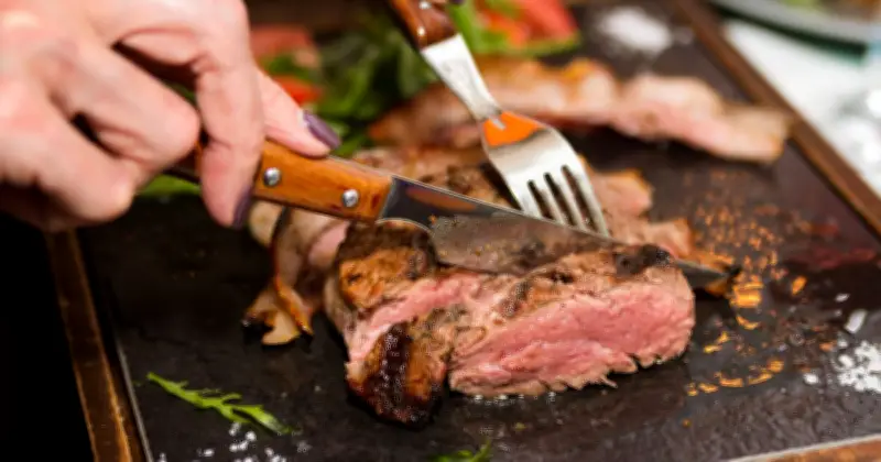 Chef's Secret: Sprinkle Steak from Height for Perfect Results