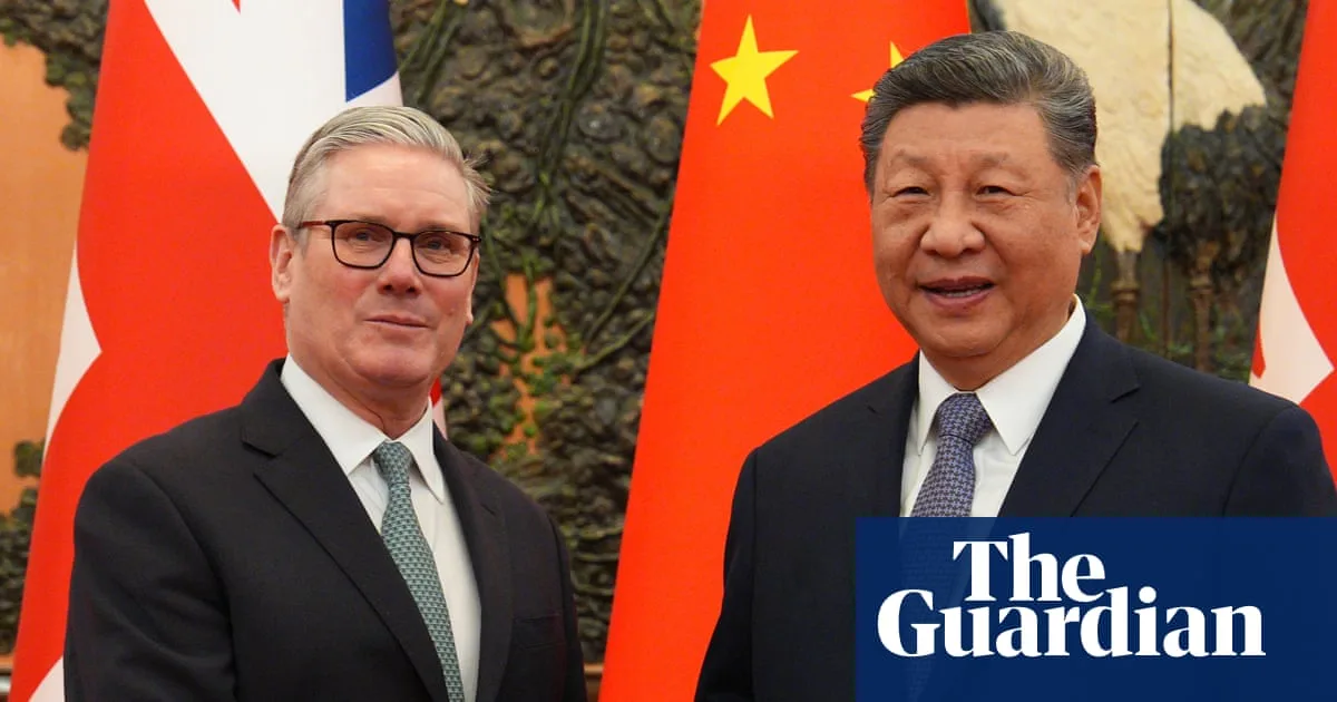 Jimmy Lai’s son criticises UK government for failing to secure father’s release during Starmer’s China visit