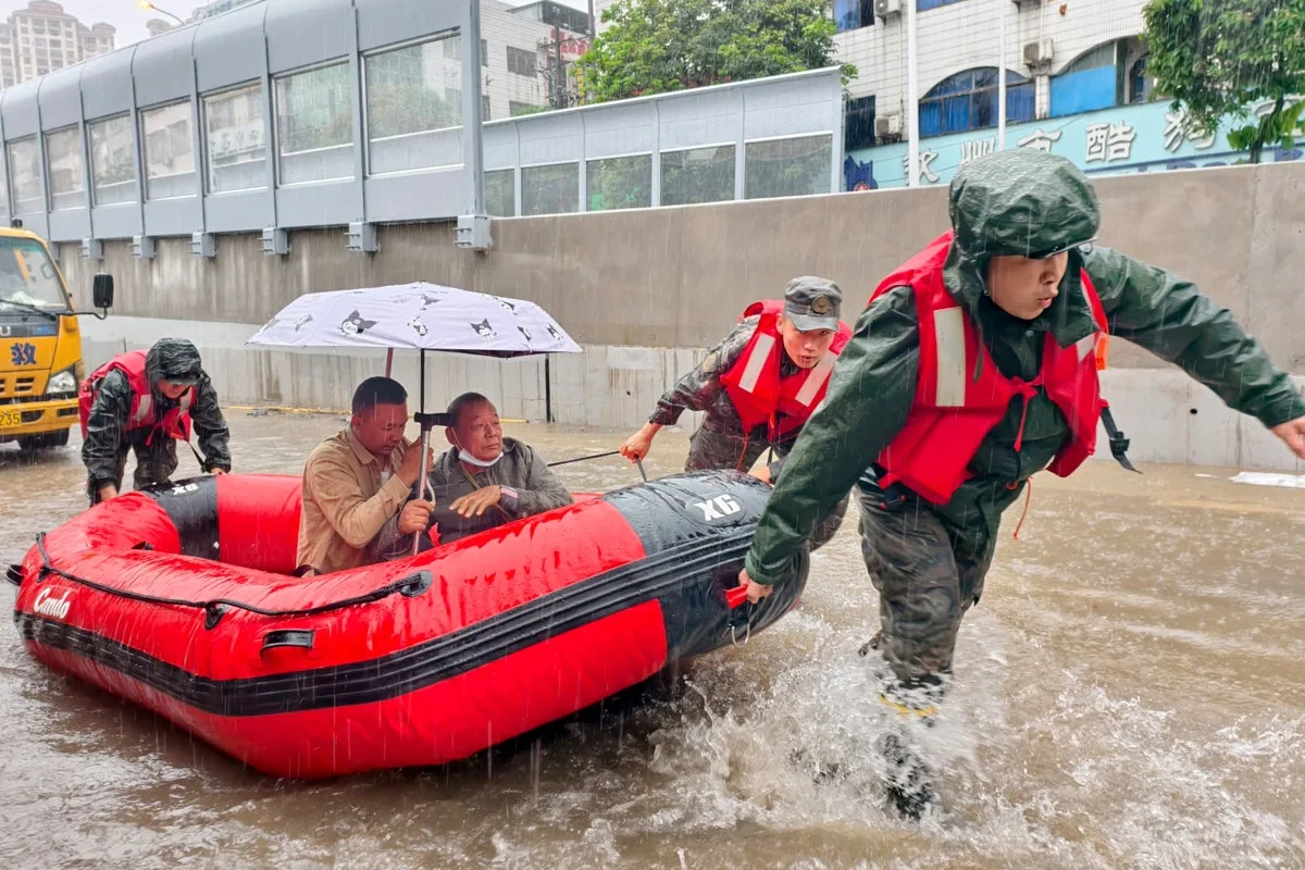 Four Dead After Truck Plunges into River in Guangxi Amid Heavy Rains
