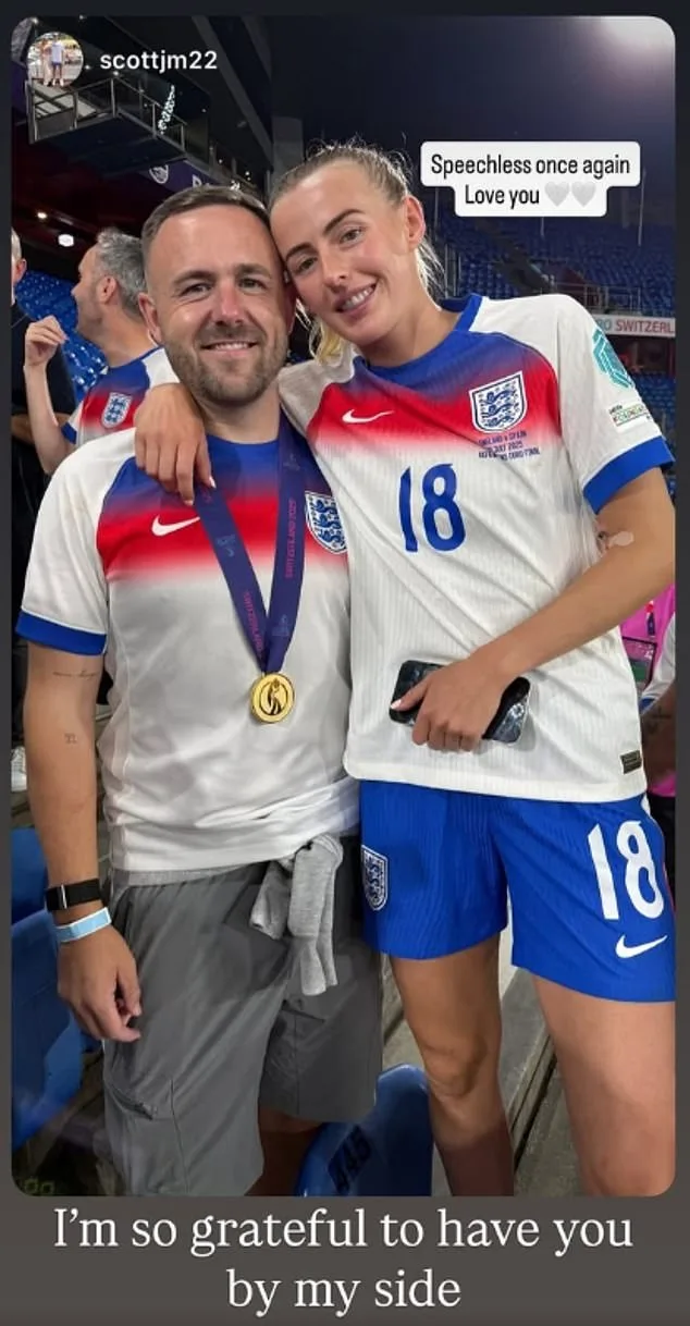 Lioness Hero Chloe Kelly Celebrates Euro 2025 Win with Husband Scott Moore