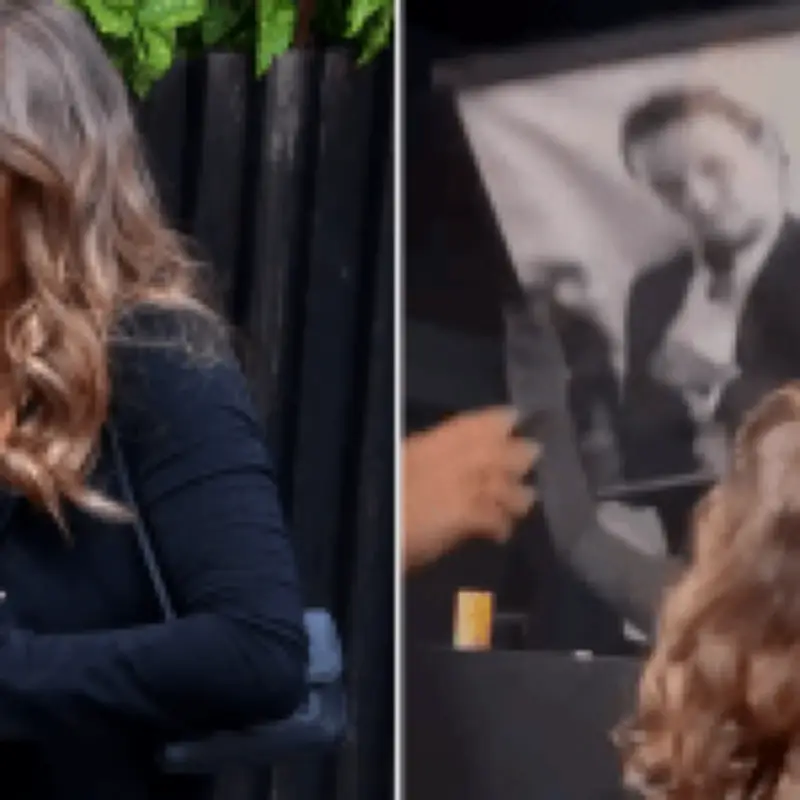 Chloe Lewis Kisses Jake Hall Portrait After Funeral: 'I'll Love You Forever'