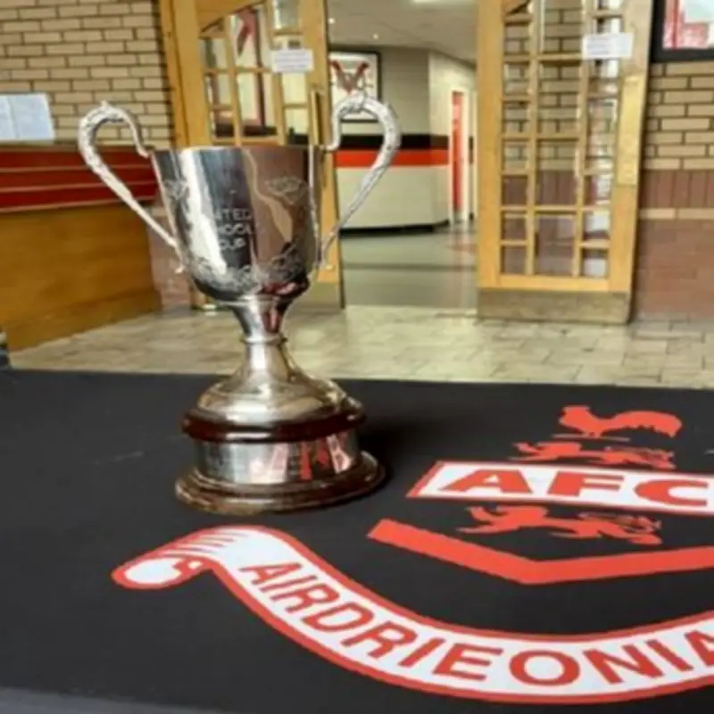 Chryston High School Wins Airdrie & Coatbridge United Schools Cup