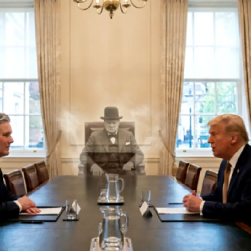 Churchill's AI Ghost Blasts Starmer: 'No Lion, Just a Lawyer'