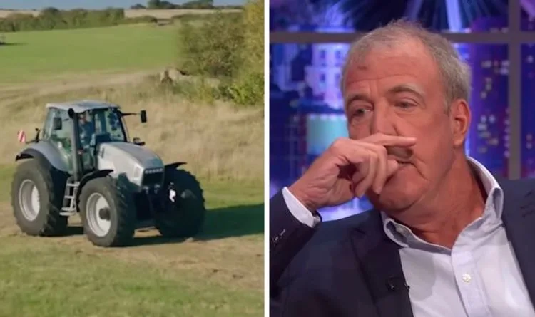 Jeremy Clarkson Recalls Tractor Crash That Required Kaleb Cooper as 'Bonnet Ornament'