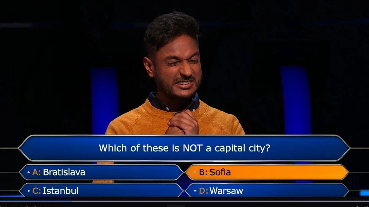 Clarkson Shocked As Contestant Loses £186,000 On Millionaire