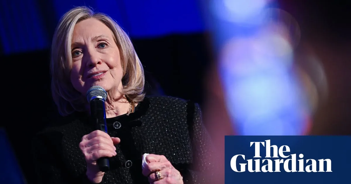 Hillary Clinton Accuses Trump Administration of Epstein Files Cover-Up