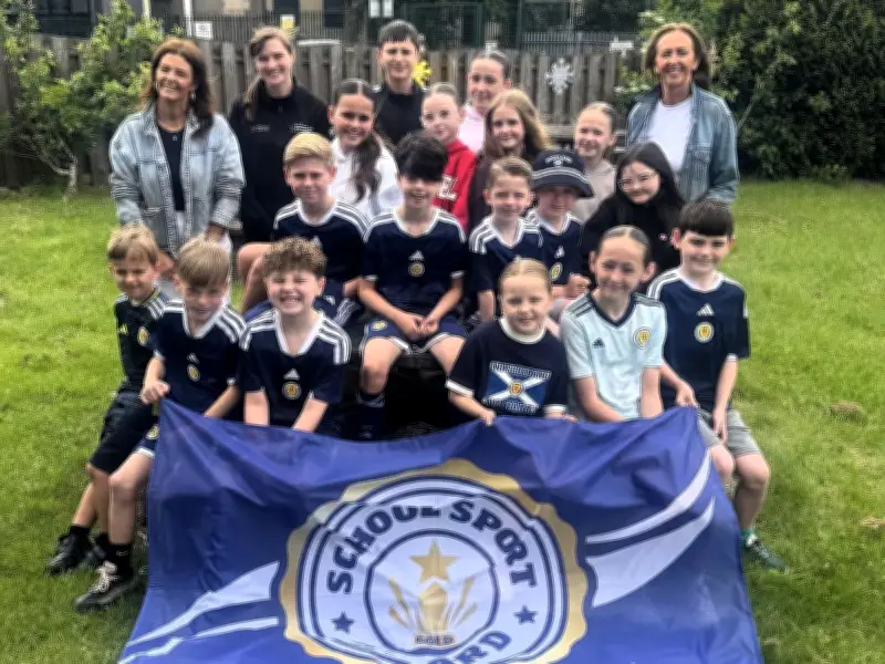 Coatbridge's St Patrick's Primary Wins Gold School Sport Award