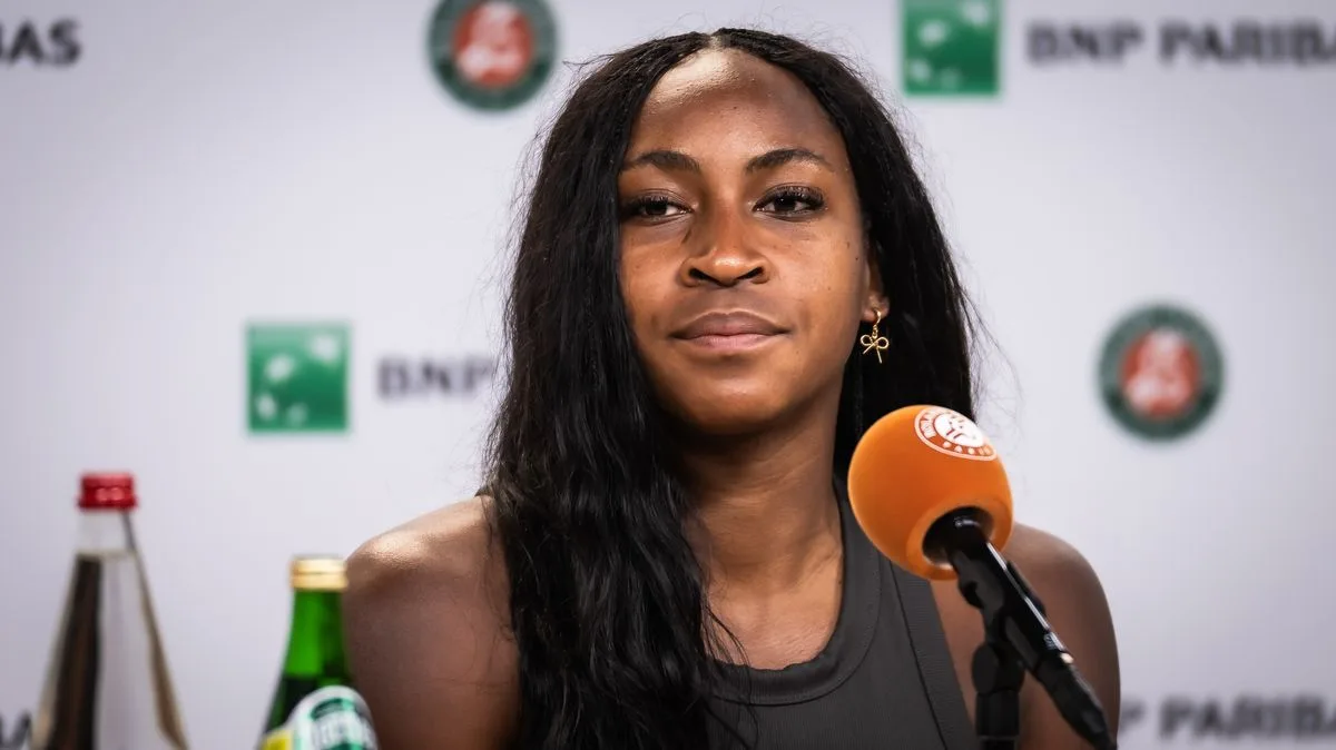 Coco Gauff in 'Mini Car Crash' Before French Open Win