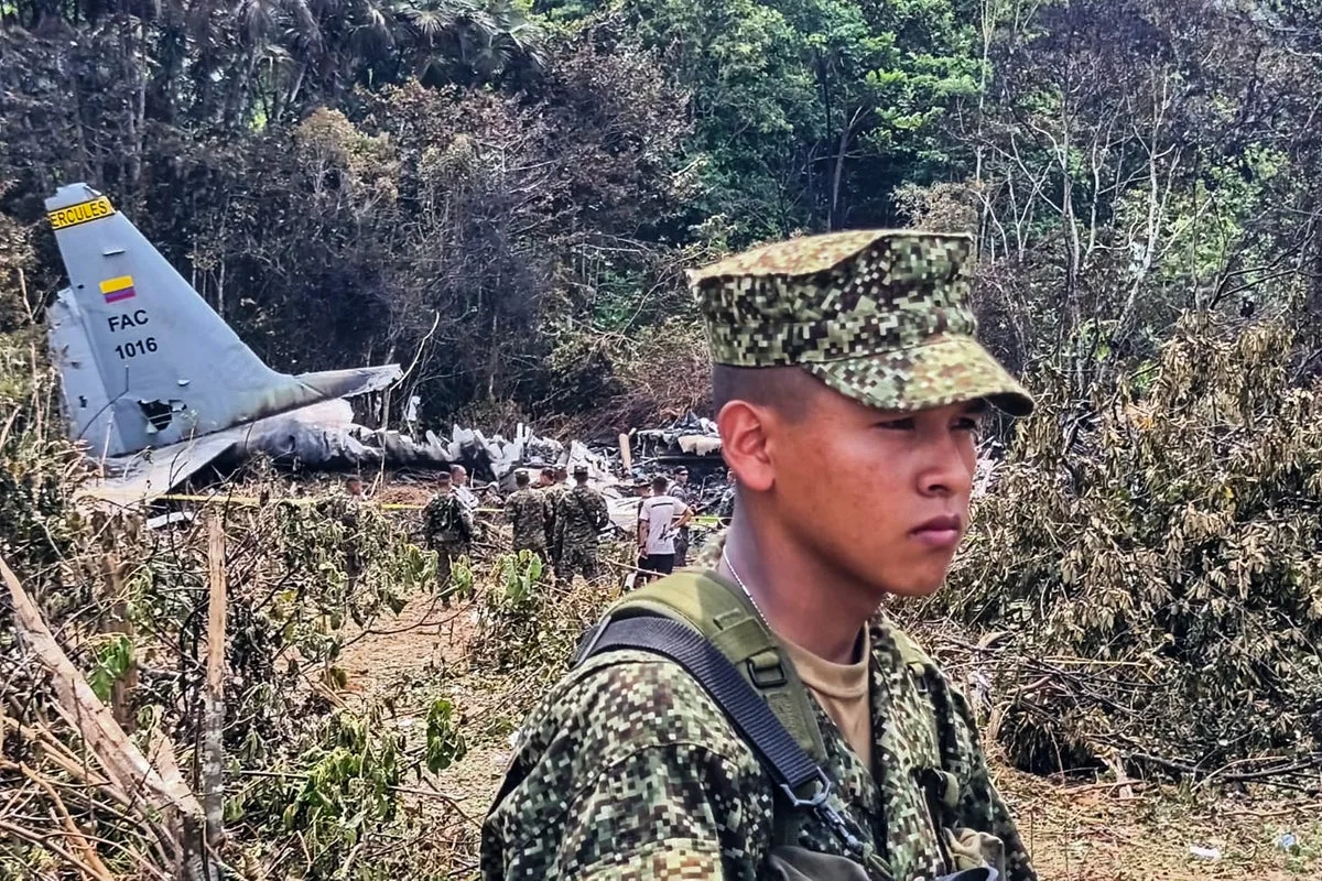 Colombian President Criticises Secondhand Military Planes After Crash Kills 66