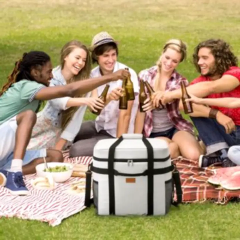 Cooler Bag with 60-Can Capacity Perfect for Summer Events and Outings
