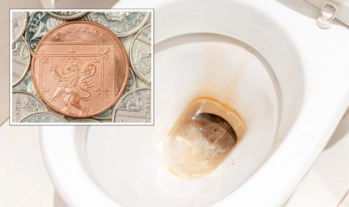 Copper Coin Hack Removes Limescale From Taps Cleaner Says