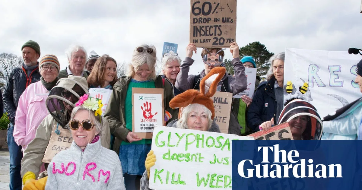 Cornwall Council's Glyphosate Plan Sparks Major Protest