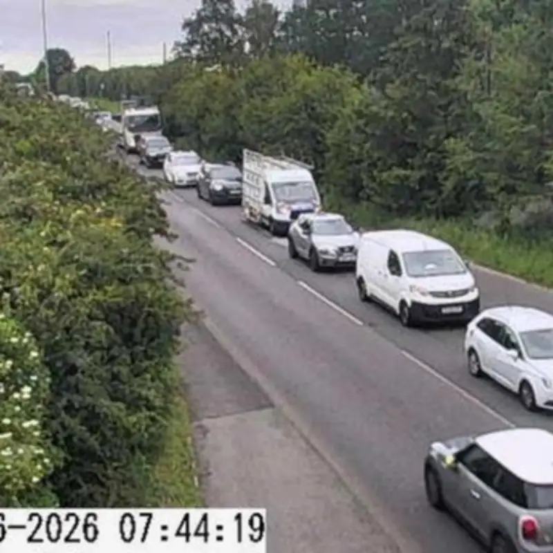 Crash and Vehicle Fire Cause Major Delays on A1 and A19