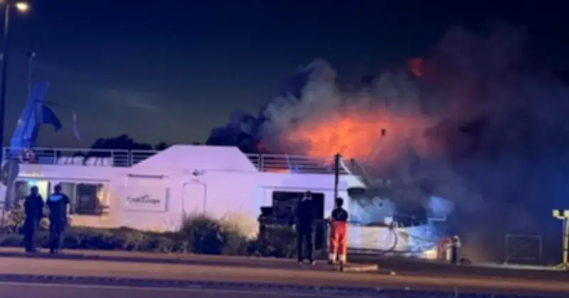 Cruise Ship Fire at French Port Forces Evacuation of Over 100 Passengers