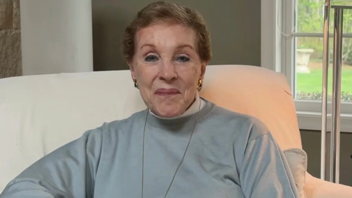 Dame Julie Andrews, 90, makes rare public appearance to raise Parkinson's awareness