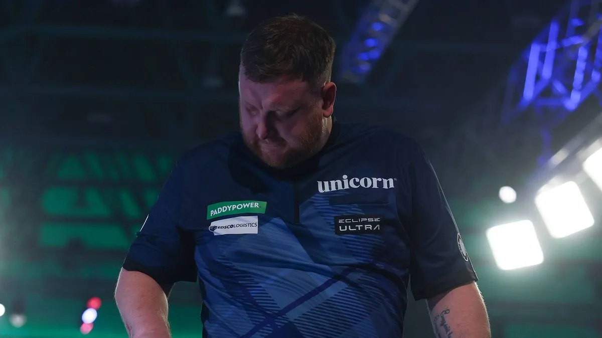 Darts Star Menzies Extinguishes Firework With Hand Before Meltdown