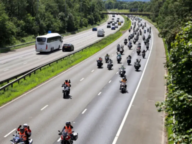 Dave Day: 10,000s of Bikers Ride 300 Miles in Memory of Dave Myers