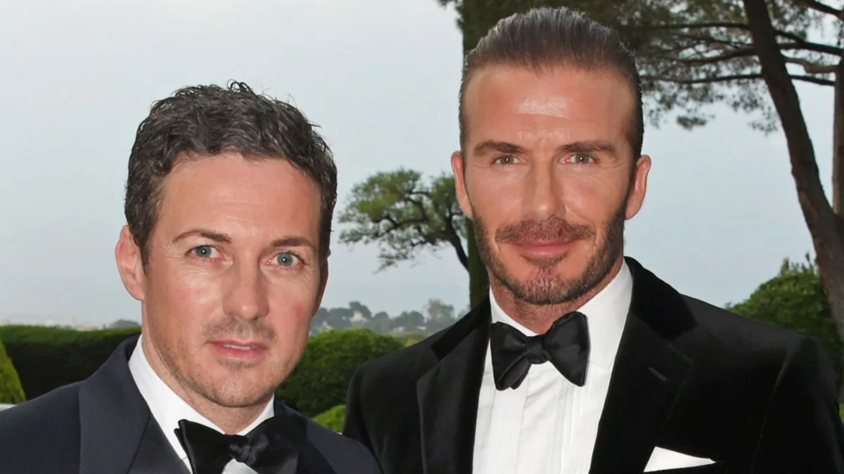 David Beckham's Best Pal Dave Gardner, 47, Dating Model Jessica Clarke, 29