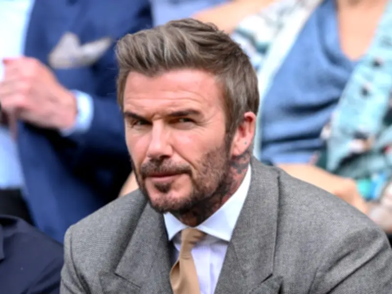 David Beckham Asks Mary Berry for Selfie at Wimbledon Royal Box