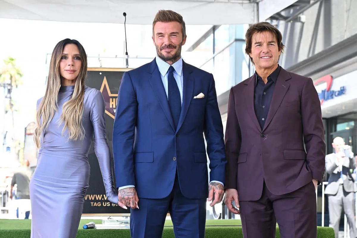 David Beckham Receives Star on Hollywood Walk of Fame