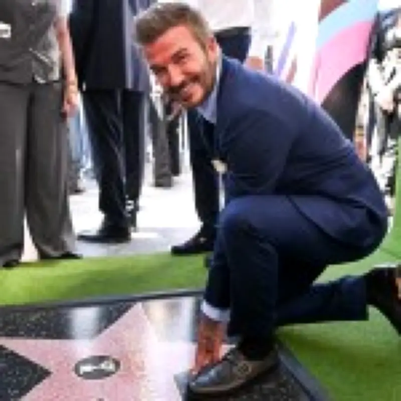 David Beckham's Hollywood Walk of Fame Star Sparks Controversy Among Critics