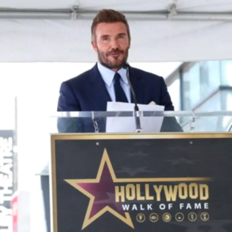 David Beckham's 'Surreal' Hollywood Moment as He Unveils Walk of Fame Star