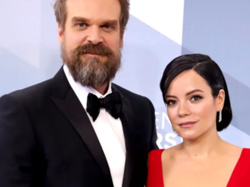 David Harbour Calls Ex Lily Allen's Break-Up Album 'Weird'