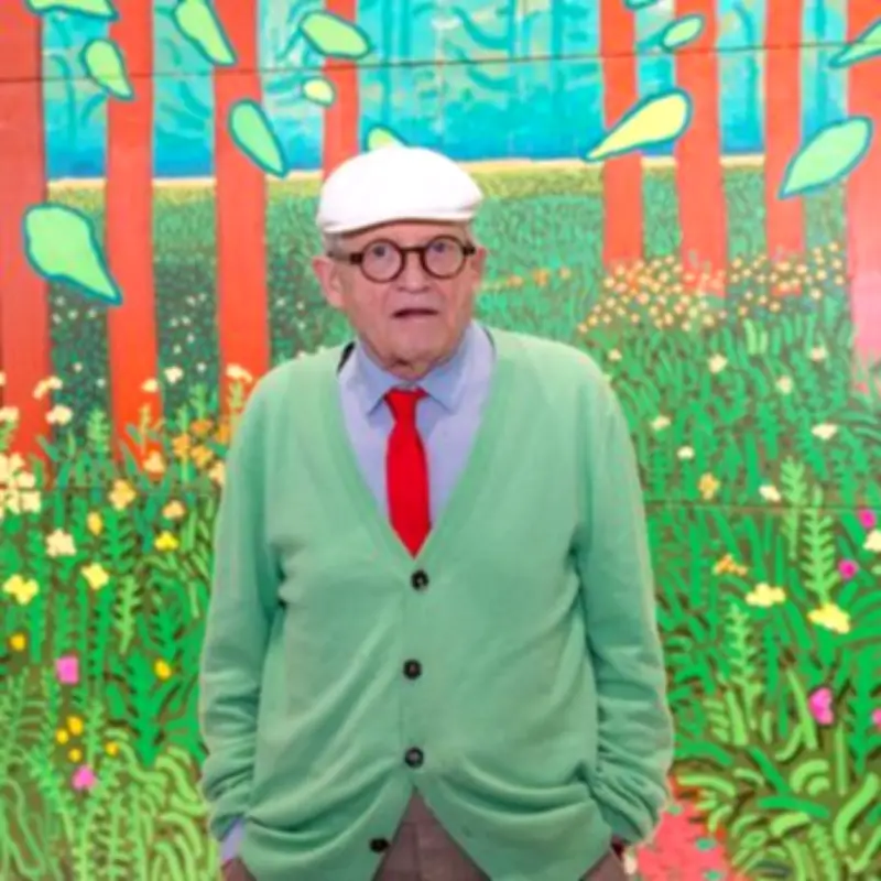 David Hockney's Funeral Attended by Just Two People as Per Final Wishes
